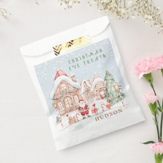Weihnachtshaus Santa Elf's Tree Favor Tasche Geschenktütchen (Versiegelt)