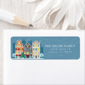 Weihnachtshaus Schneeurlaub Rücksendeadresse (Insitu)