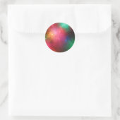 Weihnachtshaze Runder Aufkleber (Tasche)