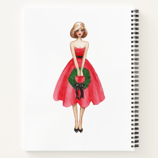 Weihnachtsheft Notizblock (Rückseite)