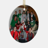 Weihnachtsheftiger schlag 2011 keramik ornament (Rechts)