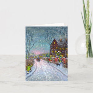 WeihnachtsHeimkehr Feiertagskarte