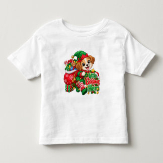 Weihnachtshelfer (Junge) Kleinkind T-shirt