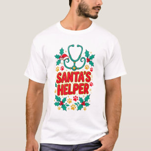Weihnachtshelfer Tierarzt Weihnachten T-Shirt