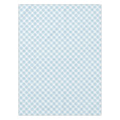 Weihnachtshellblaues Aquarell-Schneeflocke-Muster Tischdecke (Vorderseite)