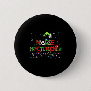 Weihnachtshemd für Krankenschwester-Praktikerinnen Button