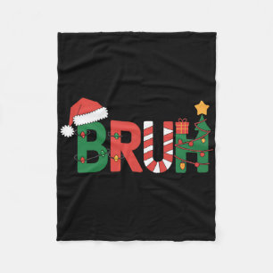 Weihnachtshemden für Kinder Jungen Bruh Lustiges W Fleecedecke
