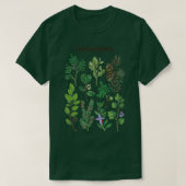 Weihnachtsherbologie T-Shirt (Design vorne)