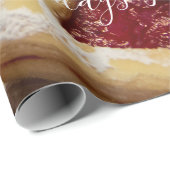 Weihnachtsherz geformt Zucker Cookie Geschenkpapier (Rolleneckpunkt)