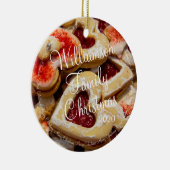 Weihnachtsherz geformt Zucker Cookie Keramik Ornament (Rechts)