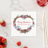 Weihnachtsherz Serviette (Beispiel)