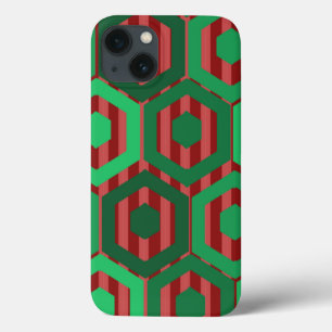 Weihnachtshexagonen Case-Mate iPhone Hülle
