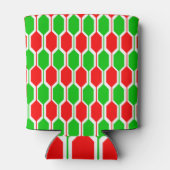 Weihnachtshexagonen Dosenkühler (Rückseite)