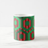 Weihnachtshexagonen Kaffeetasse (Mittel)