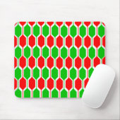 Weihnachtshexagonen Mousepad (Mit Mouse)