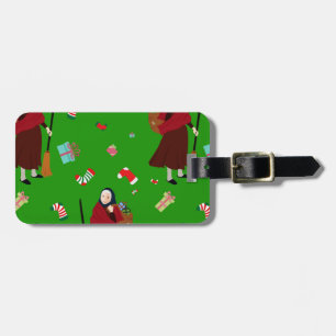 Weihnachtshexe Befana Gepäckanhänger