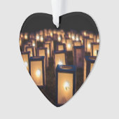 WeihnachtsHimmelskörper nachts Ornament (Vorderseite)