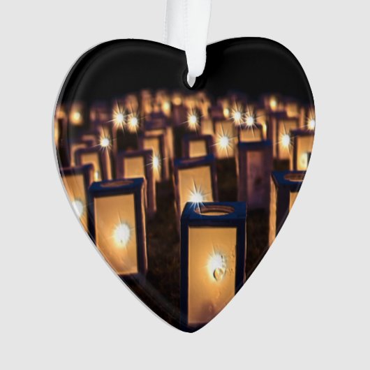 WeihnachtsHimmelskörper nachts Ornament (Vorderseite)