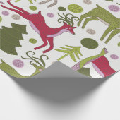 WeihnachtsHintergrund Geschenkpapier (Ecke)