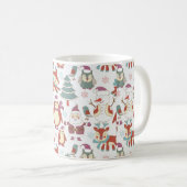 WeihnachtsHintergrund Kaffeetasse (VorderseiteRechts)