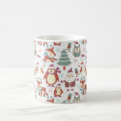WeihnachtsHintergrund Kaffeetasse (Mittel)