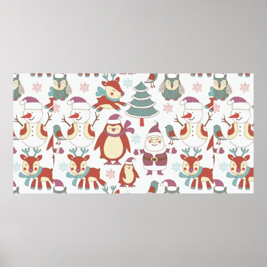 WeihnachtsHintergrund Poster (Vorne)