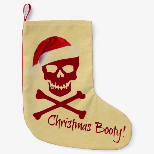 WeihnachtsHintern! Kleiner Weihnachtsstrumpf (Vorderseite)