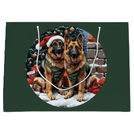 Weihnachtshirdhunde Große Geschenktüte