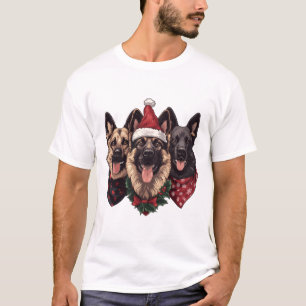 Weihnachtshirdhunde T-Shirt