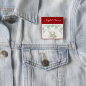 Weihnachtshirsch Button (Beispiel)