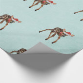 WEIHNACHTSHIRSCH Geschenkpapier (Ecke)