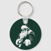Weihnachtshirsch und Bär Schlüsselanhänger (Rückseite)