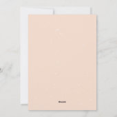 Weihnachtshirsche Feiertagskarte (Rückseite)