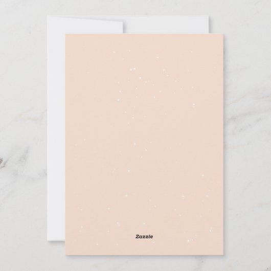 Weihnachtshirsche Feiertagskarte (Rückseite)