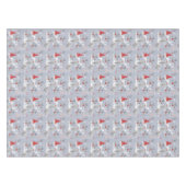 Weihnachtshirsche im Wald. Weihnachten, Hirsch Tischdecke (Vorderseite (Horizontal))