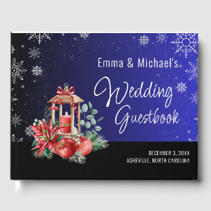 Weihnachtshochzeit Gästebuch
