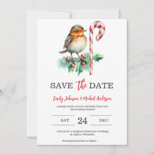 Weihnachtshochzeit Save The Date