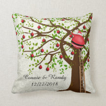 Weihnachtshochzeits-Weihnachtskissen