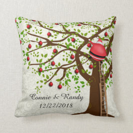 Weihnachtshochzeits-Weihnachtskissen Kissen