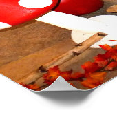 Weihnachtshocker Poster (Ecke)