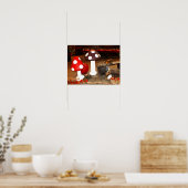 Weihnachtshocker Poster (Küche)