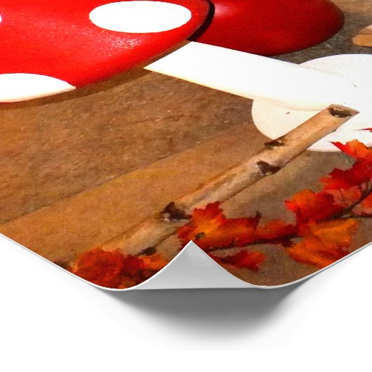 Weihnachtshocker Poster (Ecke)