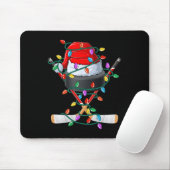 Weihnachtshockey Xmas Weihnachtssport Hat Ball Kin Mousepad (Mit Mouse)