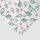 Weihnachtsholzpapier Seidenpapier (Detail)