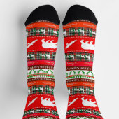 Weihnachtsholzsammlung Socken (Oben)