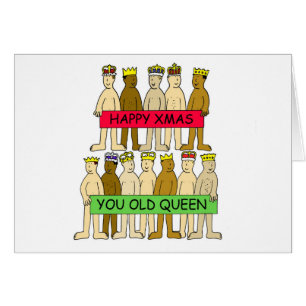 Weihnachtshomosexuelle Queens-Stimmung