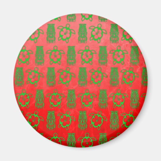 Weihnachtshonu und Tiki Magnet (Vorne)
