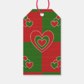 Weihnachtshörer - Geschenktags Geschenkanhänger (Vorderseite)