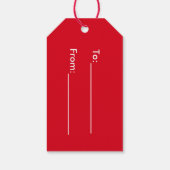 Weihnachtshörer - Geschenktags Geschenkanhänger (Rückseite)