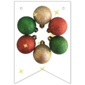 Weihnachtshörer und Glocken Banner (Dritte Fahne)